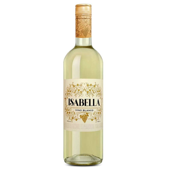 vino isabella 750ml blanco